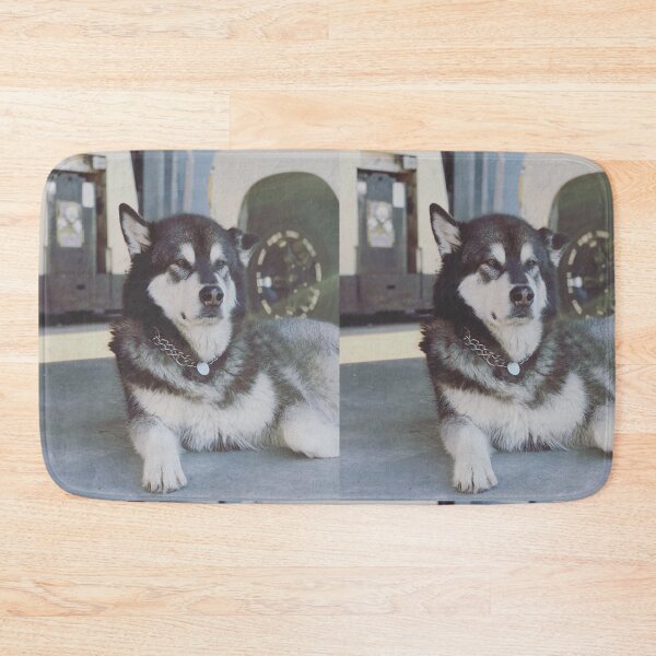 Item preview, Alaskan Malamute Dog Lying Down designed and sold by VanGaldo.