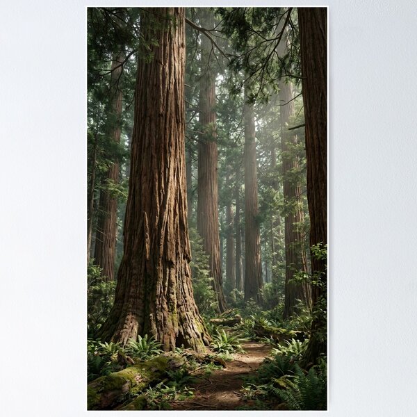 Item preview, Ancient Pine Tree designed and sold by AwesomeDigiShop.