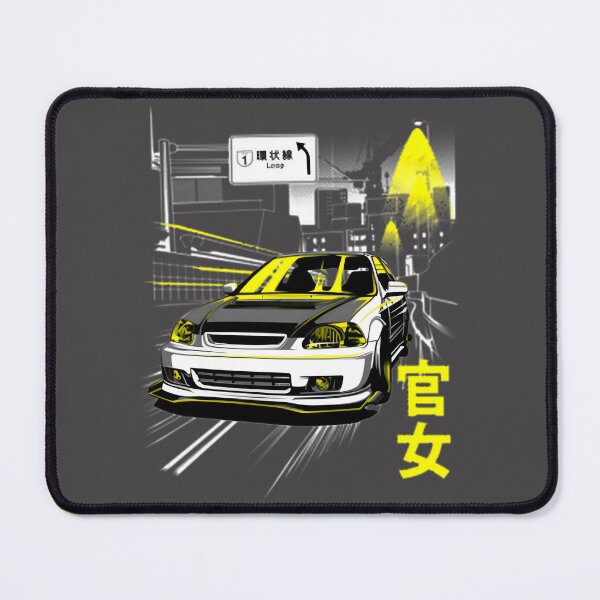Item preview, Honda Civic Kanjo Style Japanese Street Racing Car Design designed and sold by HeyCoops.