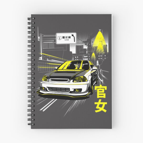 Item preview, Honda Civic Kanjo Style Japanese Street Racing Car Design designed and sold by HeyCoops.