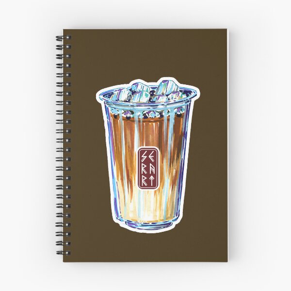Item preview, Iced coffee latte designed and sold by SERArts.