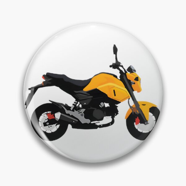 Item preview, Orange Honda Grom Motorcycle Design for Riders and Enthusiasts designed and sold by HeyCoops.