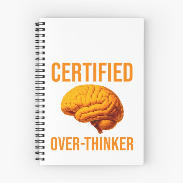 Item preview, Certfied Over-Thinker designed and sold by ezcreate.media.