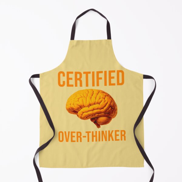 Item preview, Certfied Over-Thinker designed and sold by ezcreate.media.