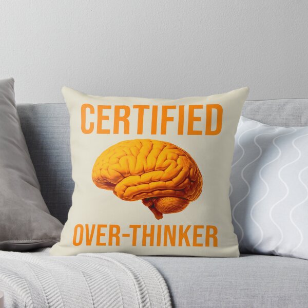 Item preview, Certfied Over-Thinker designed and sold by ezcreate.media.