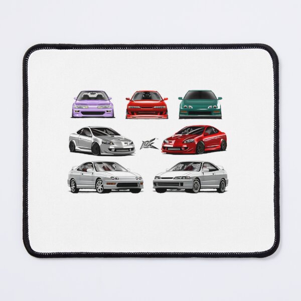 Item preview, Honda Acura Integra Generations Evolution Car Design Illustration designed and sold by HeyCoops.