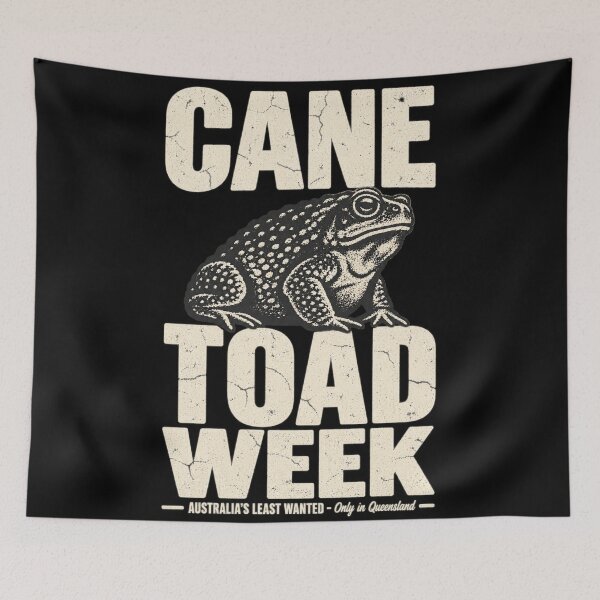 Item preview, Cane Toad Week Funny Australian Invasive Species Aussie Slag designed and sold by Yellowriversss.