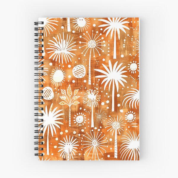 Item preview, Tropical Palm Trees Summer Vibes Earth Tones Pattern designed and sold by DEC02.