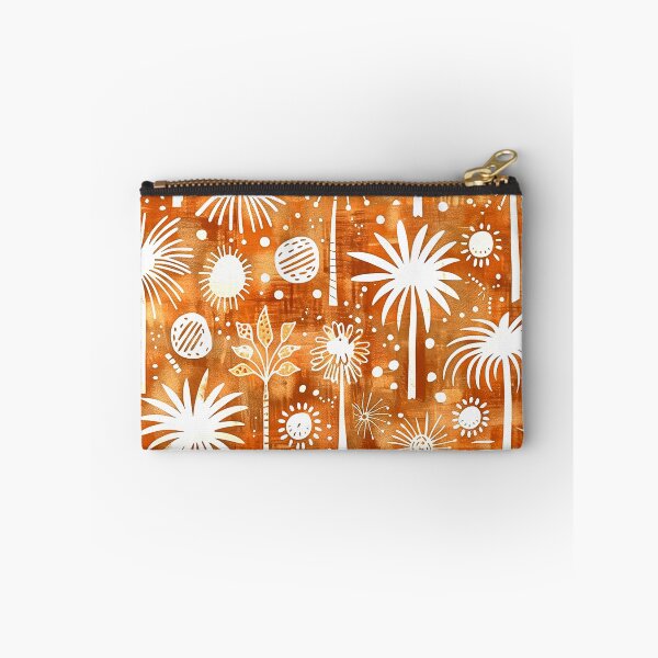 Item preview, Tropical Palm Trees Summer Vibes Earth Tones Pattern designed and sold by DEC02.