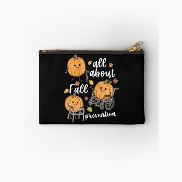 Item preview, All About Fall Prevention Cute Pumpkin Autumn Leaves Design designed and sold by SoyLamderma.