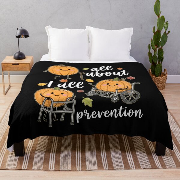 Item preview, All About Fall Prevention Cute Pumpkin Autumn Leaves Design designed and sold by SoyLamderma.