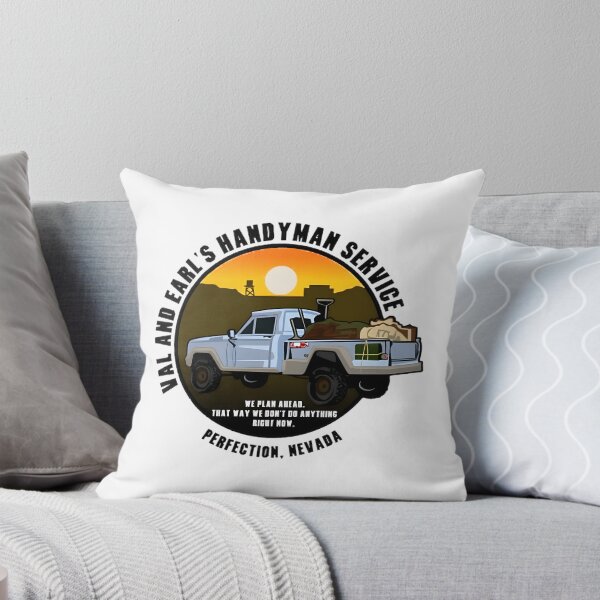 Item preview, Tremors Inspired Val and Earl Handyman Service Vintage Style Design designed and sold by WinWonWin.