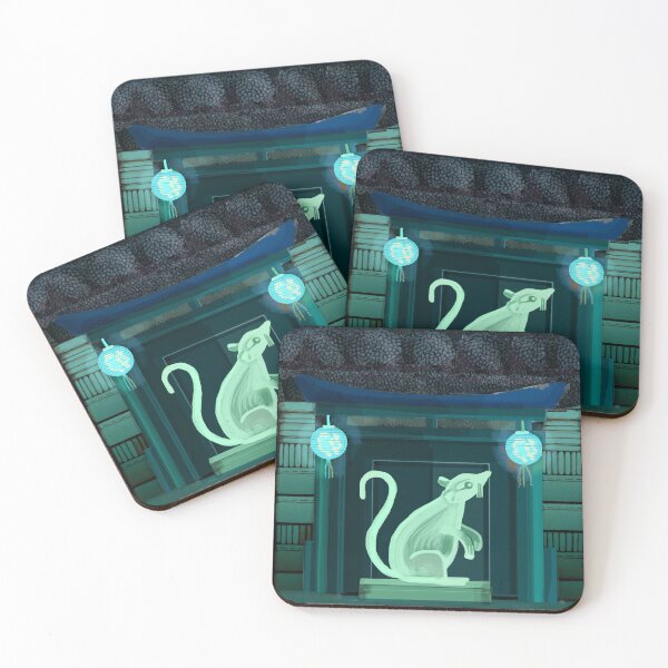 Item preview, Night Jade Rat Chinese Gate designed and sold by Donnahuntriss.