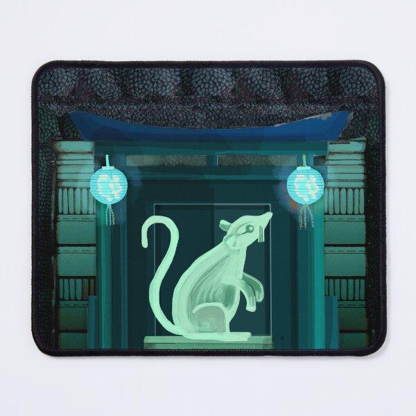 Item preview, Night Jade Rat Chinese Gate designed and sold by Donnahuntriss.