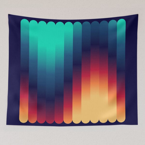 Item preview, Abstract Gradient Vectors In Blue, Yellow, And Red  designed and sold by DEC02.