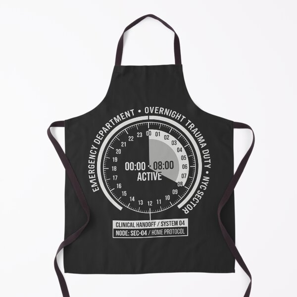 Item preview, ER Overnight Trauma Duty Night Shift Nurse designed and sold by SplashTastic.