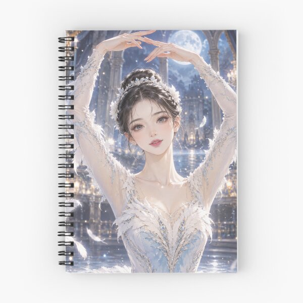 Item preview, Moonlit Swan – Ballet Reverie designed and sold by SEIMEI2025.