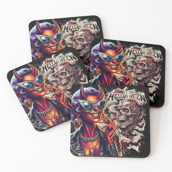 Item preview, Halloween She Devil Skull Cigar Glasses designed and sold by Voodoo Store Paranormal Collections.