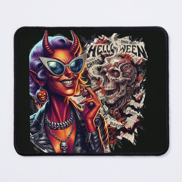 Item preview, Halloween She Devil Skull Cigar Glasses designed and sold by Voodoo Store Paranormal Collections.