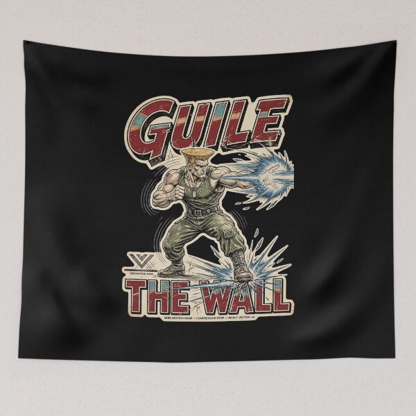 Item preview, Guile Street Fighter Design, Guile The Wall Artwork, Street Fighter Guile Graphic, Sonic Boom Fighter Art, Flash Kick, Fighting Game Design, Arcade Gaming Gift, Martial Arts Gamer Gift, Capcom Fan Art designed and sold by Typologystudios.