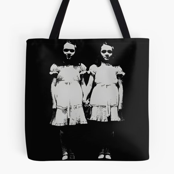 Item preview, Creepy Twin Girls Inspired by The Shining Horror Movie Design designed and sold by WinWonWin.