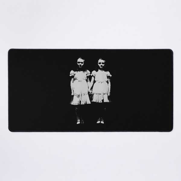 Item preview, Creepy Twin Girls Inspired by The Shining Horror Movie Design designed and sold by WinWonWin.