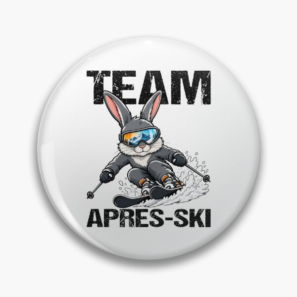 Item preview, Team Apres Ski Hase Skiers Winter Sports designed and sold by Loona97.