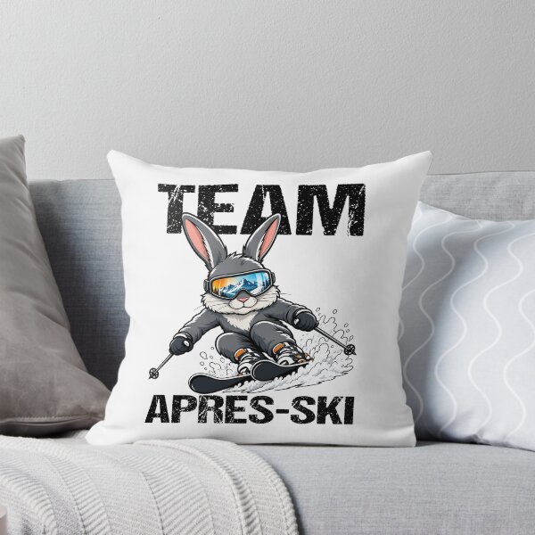 Item preview, Team Apres Ski Hase Skiers Winter Sports designed and sold by Loona97.