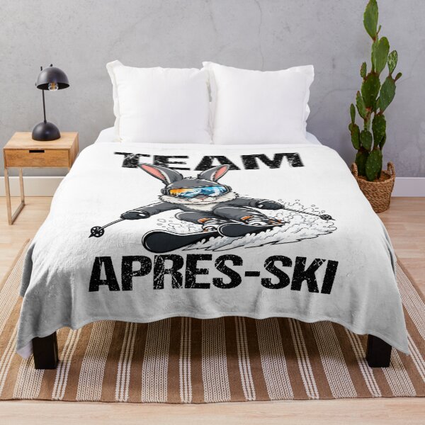 Artikelvorschau, Team Apres Ski Hase Skifahrer Wintersport entworfen und verkauft von Loona97.