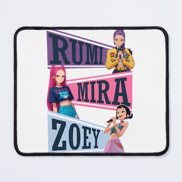 Item preview, Kpop Inspired Huntrix Rumi Mira Zoey Fan Art Design designed and sold by MG 88.