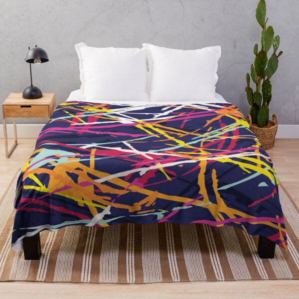 Item preview, Abstract Autumnal Fall Vibrant Leaf Litter Design designed and sold by FuddalanDesigns.