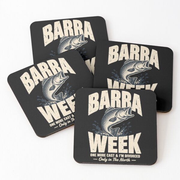 Item preview, Barra Week Barramundi Fishing Funny Aussie Angler Simple Design designed and sold by Yellowriversss.