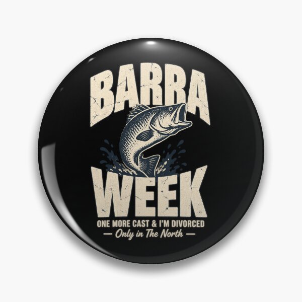 Item preview, Barra Week Barramundi Fishing Funny Aussie Angler Simple Design designed and sold by Yellowriversss.