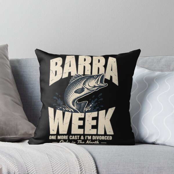 Item preview, Barra Week Barramundi Fishing Funny Aussie Angler Simple Design designed and sold by Yellowriversss.