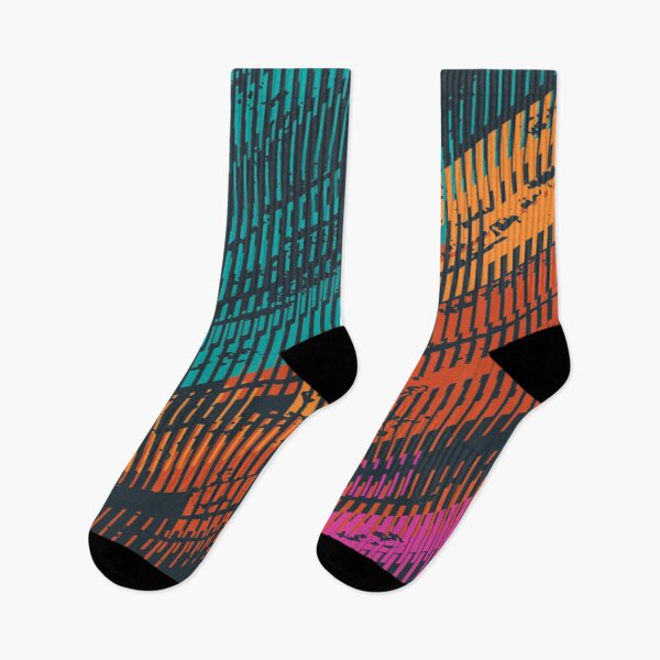 Item preview, Neon Blurry Nights Distorted Vision Design designed and sold by FuddalanDesigns.