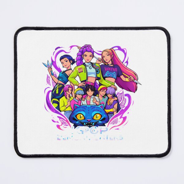 Item preview, Kpop Demon Hunters Heroic Group Artwork Inspired by Urban Fantasy and Action Themes designed and sold by MG 88.
