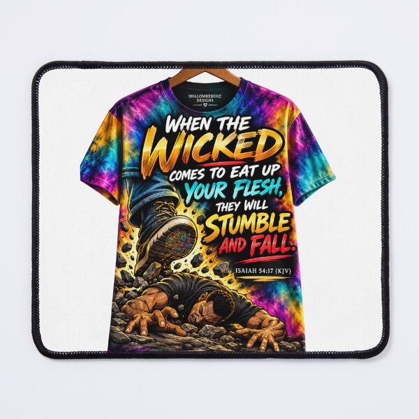 Item preview, When the Wicked Come to Eat Up Your Flesh, designed and sold by ShalomRebuke.