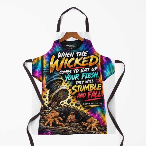 Item preview, When the Wicked Come to Eat Up Your Flesh, designed and sold by ShalomRebuke.