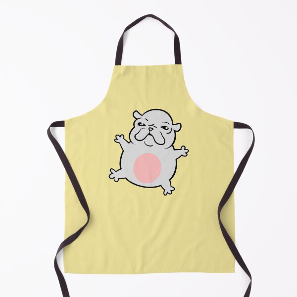 Item preview, Cute Chubby Dog illustration with a Pink Belly drawing designed and sold by magdalenanegra.
