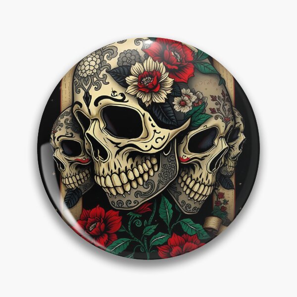 Item preview, Skull design designed and sold by modaprintec.