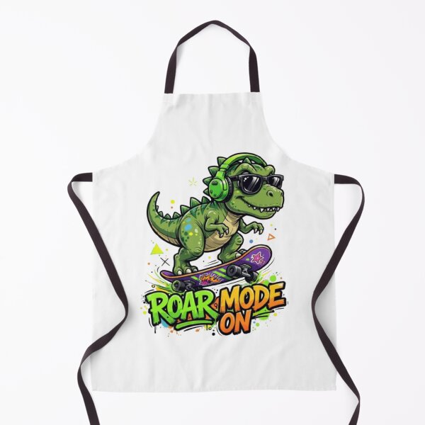 Item preview, Cool Dinosaur Skateboard Roar Mode On` designed and sold by zwnexura.