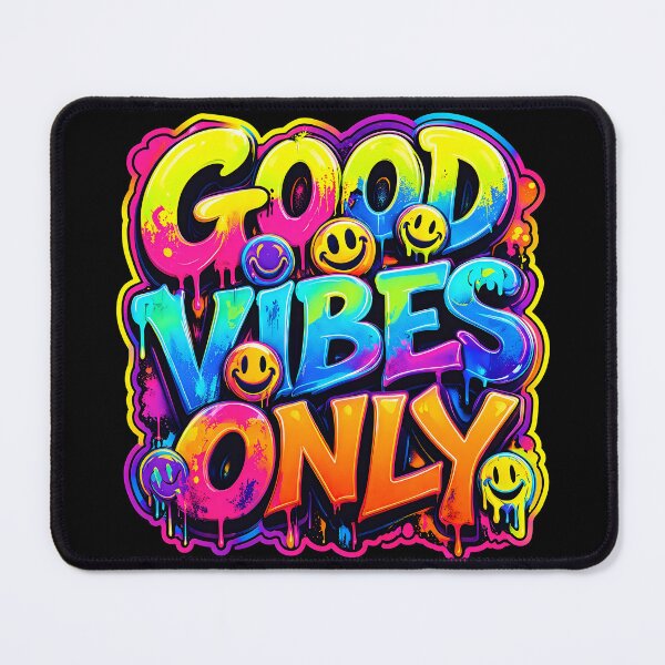 Item preview, Good Vibes Only – Neon Acid Rave Graffiti 3 designed and sold by RH Design Lab.