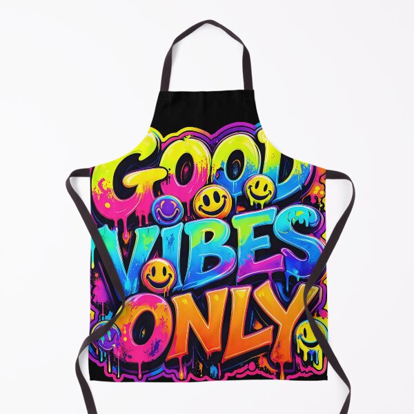 Item preview, Good Vibes Only – Neon Acid Rave Graffiti 3 designed and sold by RH Design Lab.
