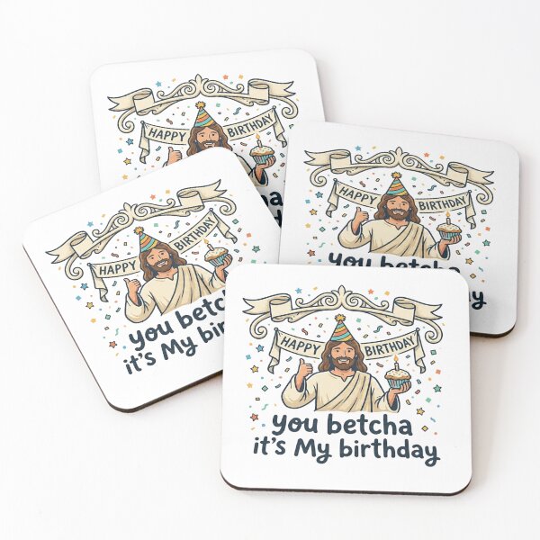 Item preview, You Betcha It's My Birthday Jesus - Funny Christmas & Holiday designed and sold by FrozenFits.