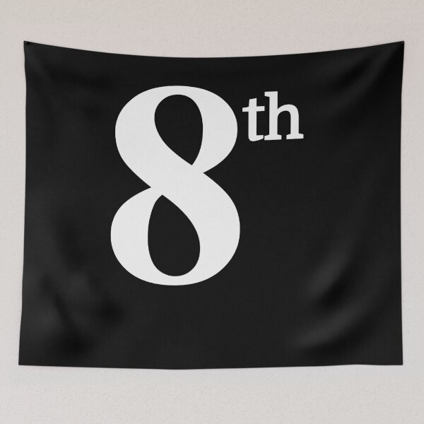 Item preview, 8th Eighth Large Text Funny Winning Ironic Award designed and sold by KNUXX Shop.