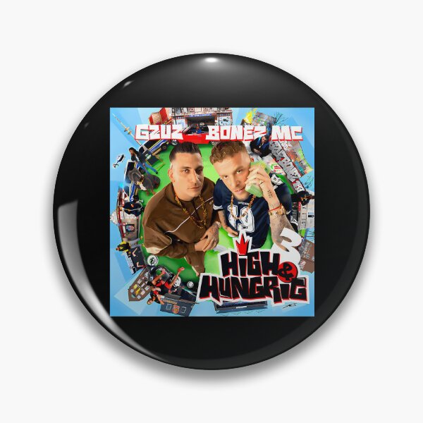 Item preview, Gzuz Bobez Mc High & Hungrig Two Hip Hop Rappers Street Collage designed and sold by coucleart.