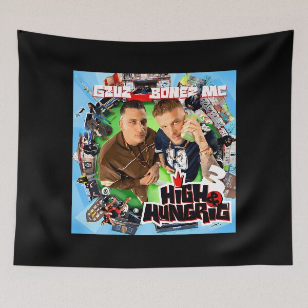 Item preview, Gzuz Bobez Mc High & Hungrig Two Hip Hop Rappers Street Collage designed and sold by coucleart.