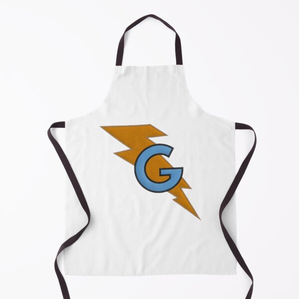 Item preview, Supergrover Inspired Felt Lightning Bolt G Logo Design designed and sold by styleluxscom.