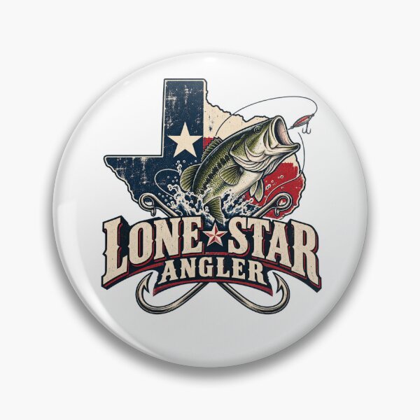 Aperçu de l'œuvre Lone Star Angler – Pêche au Texas créée et vendue par erkancept.