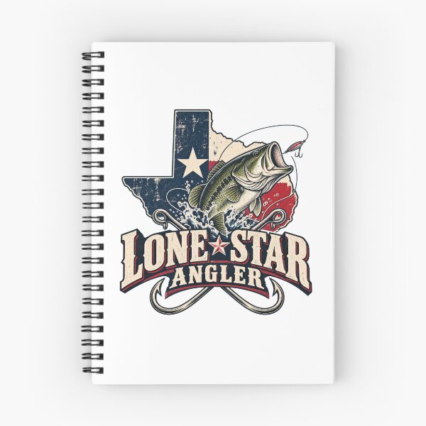 Item preview, Lone Star Angler – Texas Fishing designed and sold by erkancept.